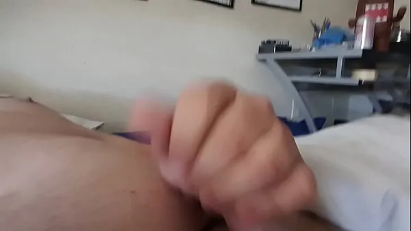 Watch stroking my short fat cock energy Clips