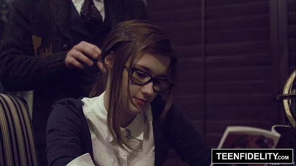 Watch TEENFIDELITY - Cutie Alaina Dawson Creampied on Teacher's Desk energy Clips