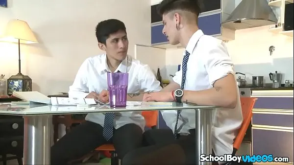 Watch Gay teen bareback fucked by big latino dick energy Clips