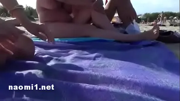 Watch public beach cap agde by naomi slut energy Clips