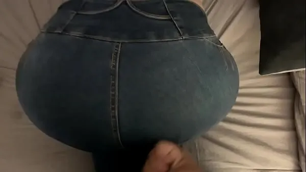Watch I cum in my wife's pants with a tremendous ass energy Clips