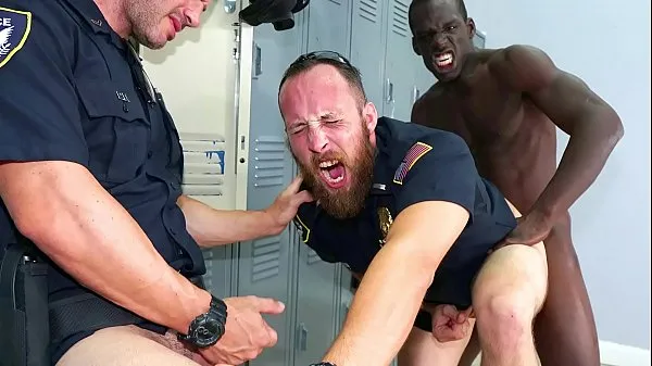 Watch Two horny cops fucked by a black thug energy Clips