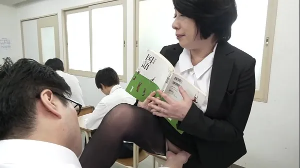 Watch Maiko had a physical relationship with her student, knowing that she shouldn't. Recently, it has become related in the school, and Maiko was crazy about having sex with her students in the classroom and toilet energy Clips