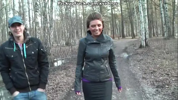 Watch Titted brunette fuck in the woods energy Clips