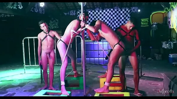 An awesome night of hardcore sex takes place in an awesome nightclub. Extreme bondage, spanking and harsh sex takes place while 2 Masters use 2 beautiful submissive Twinks Slaves. their suffering will be yourn pleasure. P1. Sequence on RED ऊर्जा क्लिप्स देखें