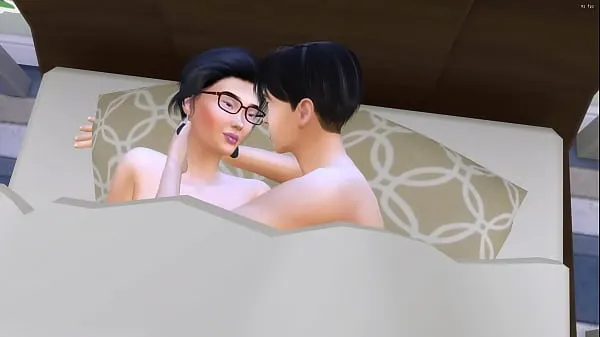 Nézzen meg Asian step Brother Sneaks Into His Bed After Masturbating In Front Of The Computer - Asian Family energia klipeket