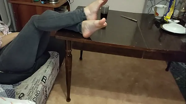 Watch REAL SEX TAPE - My Step Mom's Dirty Smelly Soles Jerking My Dick - Footjob Homemade energy Clips