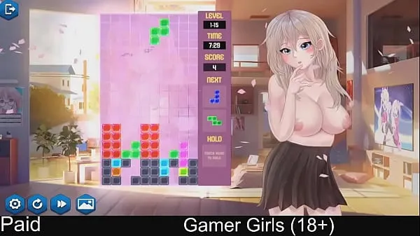 ดูคลิปพลังงานGamer Girls (18 ) part4 (Steam game) tetris