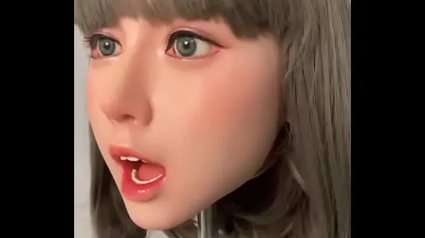 Посмотрите Силиконовая кукла любви Коко голова с подвижной челюстьюэнергетические клипы