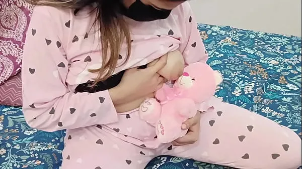 Watch Desi Stepdaughter Playing With Her Favourite Toy Teddy Bear But Her Stepdad Looking To Fuck Her Pussy energy Clips